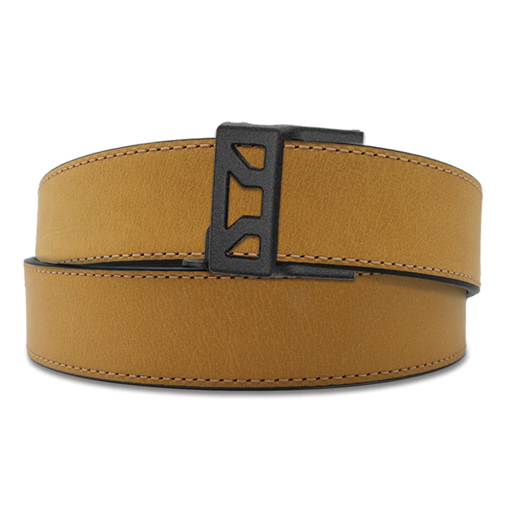 X SERIES BUCKLE  | TAN BUFFALO LEATHER GUN BELT 1.5" - Image 20