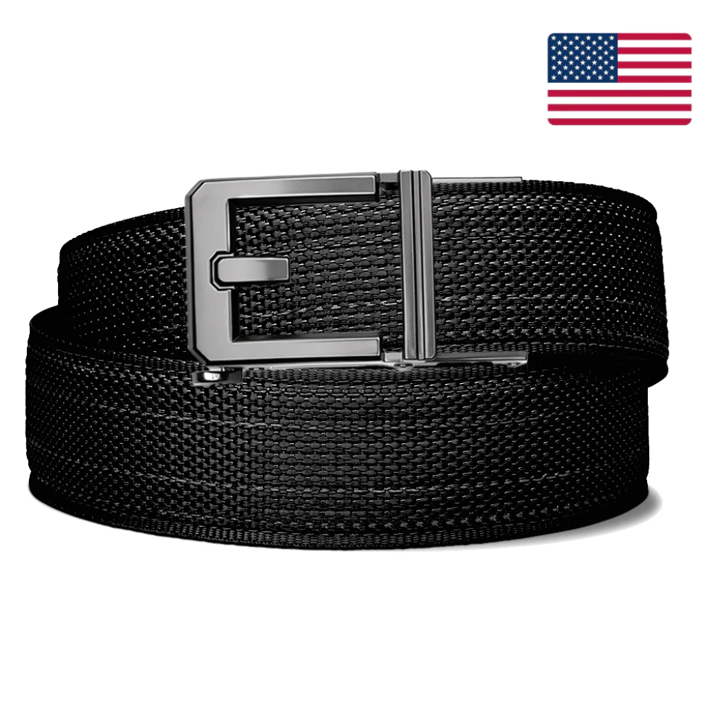 X SERIES BUCKLE | USA BLACK TACTICAL NYLON GUN BELT 1.5" - Image 10