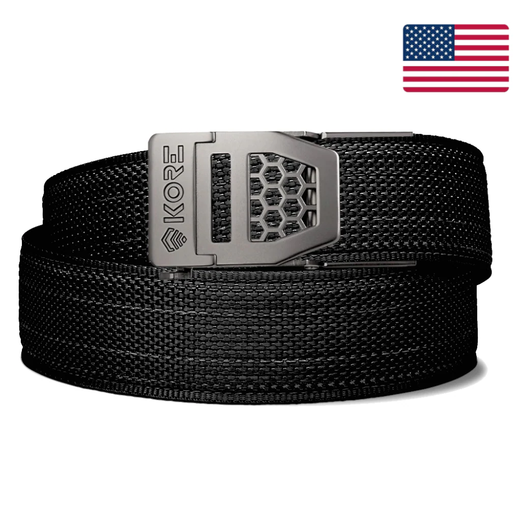 X SERIES BUCKLE | USA BLACK TACTICAL NYLON GUN BELT 1.5" - Image 14
