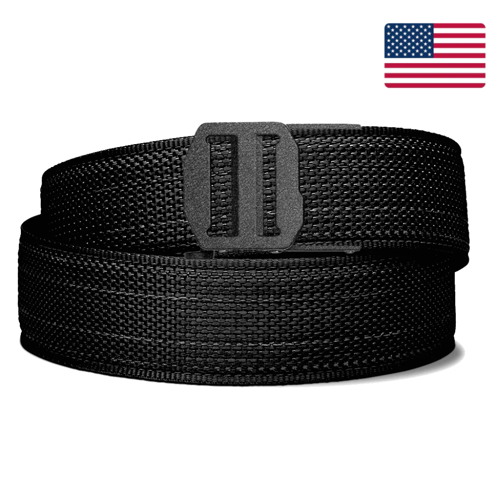 X SERIES BUCKLE | USA BLACK TACTICAL NYLON GUN BELT 1.5" - Image 15