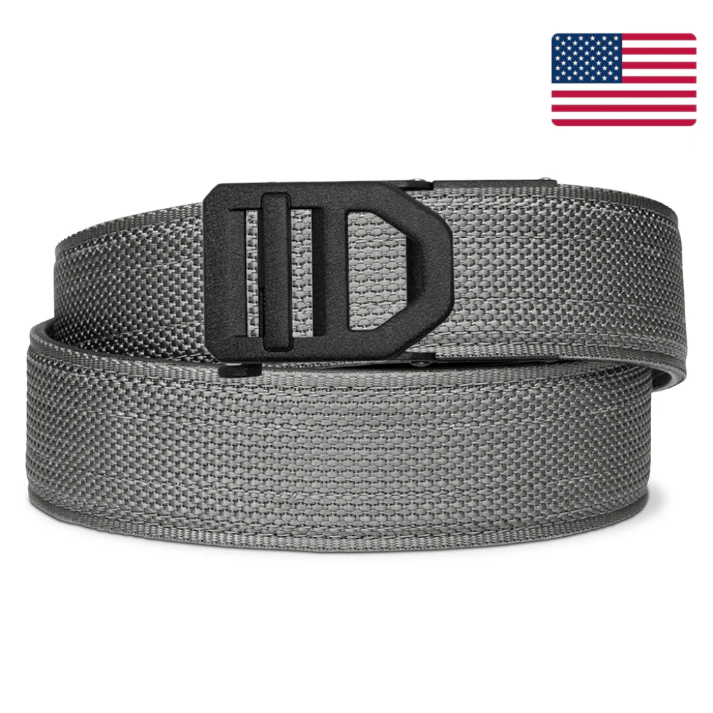 X SERIES BUCKLE | USA GRAY TACTICAL NYLON GUN BELT 1.5" - Image 13