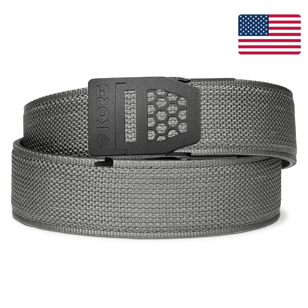 X SERIES BUCKLE | USA GRAY TACTICAL NYLON GUN BELT 1.5" - Image 14