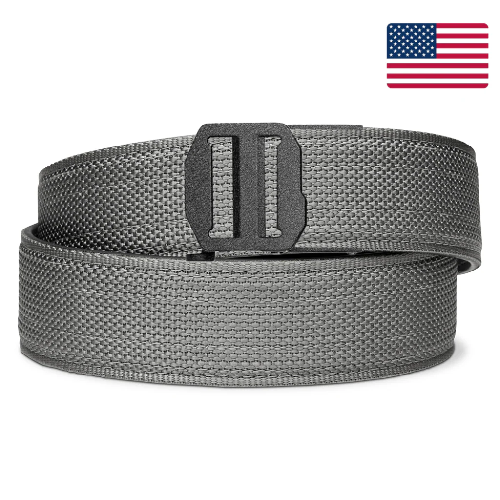 X SERIES BUCKLE | USA GRAY TACTICAL NYLON GUN BELT 1.5" - Image 16