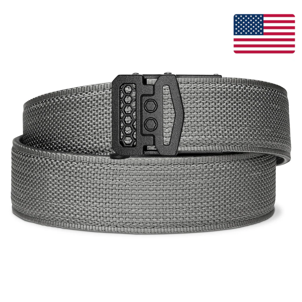 X SERIES BUCKLE | USA GRAY TACTICAL NYLON GUN BELT 1.5" - Image 20