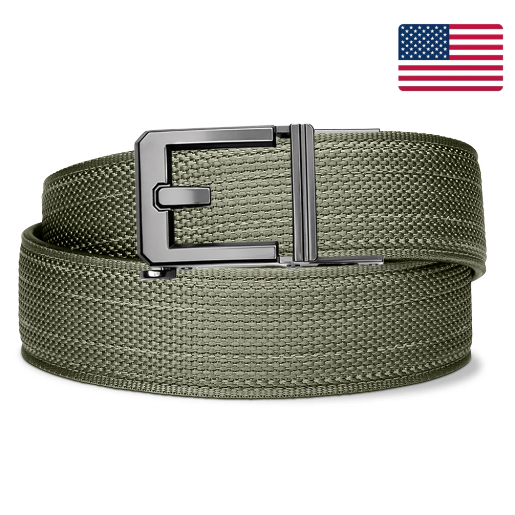X SERIES BUCKLE | USA RANGER GREEN TACTICAL NYLON GUN BELT 1.5" - Image 10