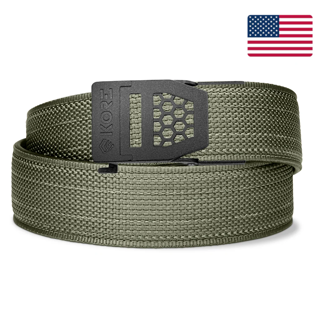 X SERIES BUCKLE | USA RANGER GREEN TACTICAL NYLON GUN BELT 1.5" - Image 13