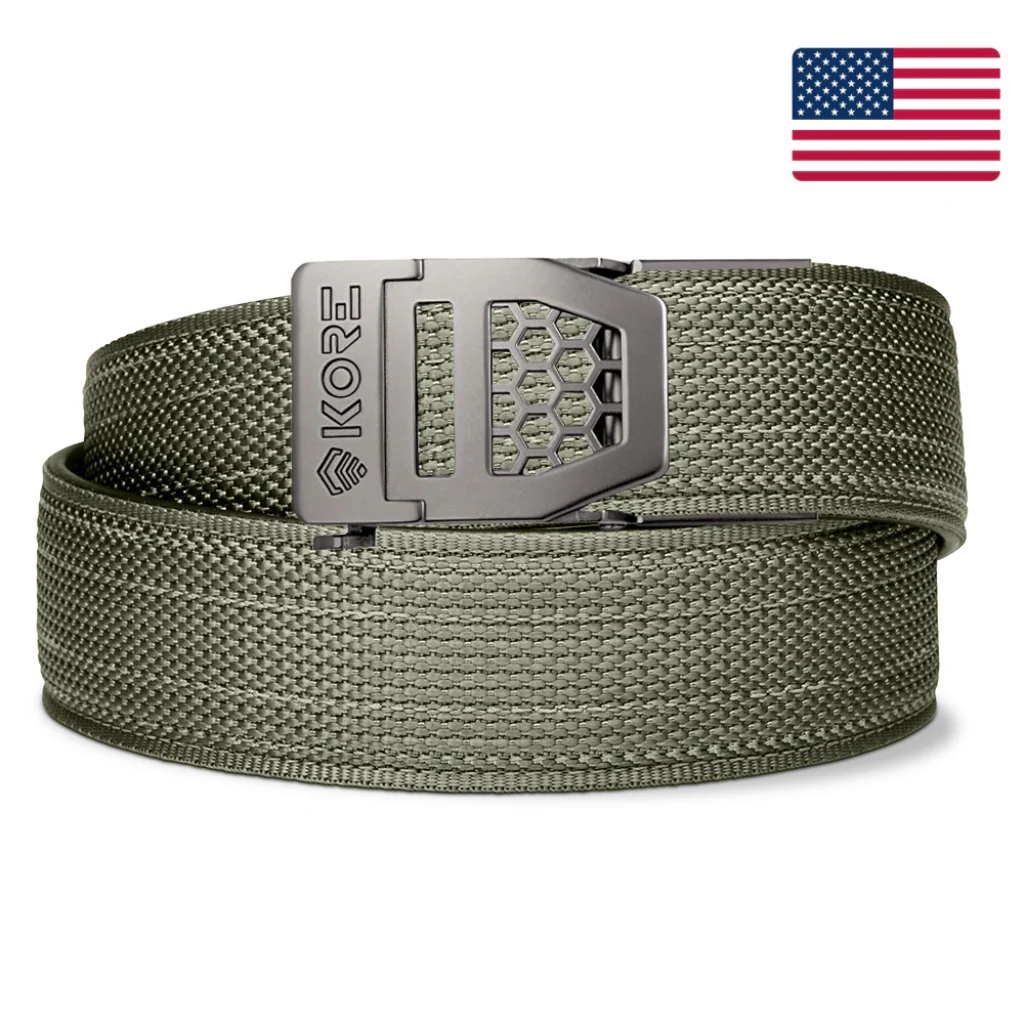 X SERIES BUCKLE | USA RANGER GREEN TACTICAL NYLON GUN BELT 1.5" - Image 14