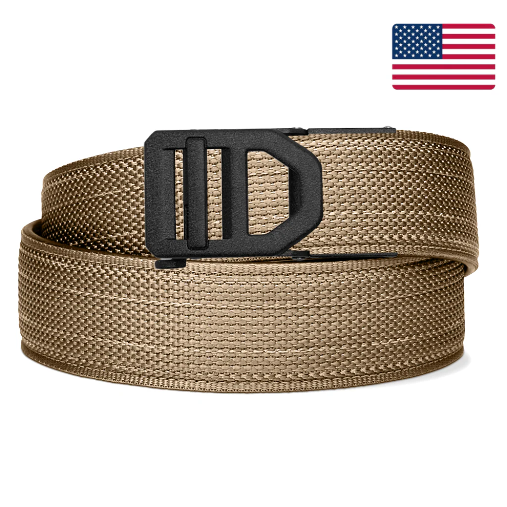 X SERIES BUCKLE | USA TAN 499 TACTICAL NYLON GUN BELT 1.5" - Image 12