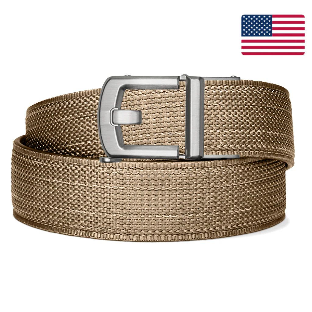 X SERIES BUCKLE | USA TAN 499 TACTICAL NYLON GUN BELT 1.5" - Image 16