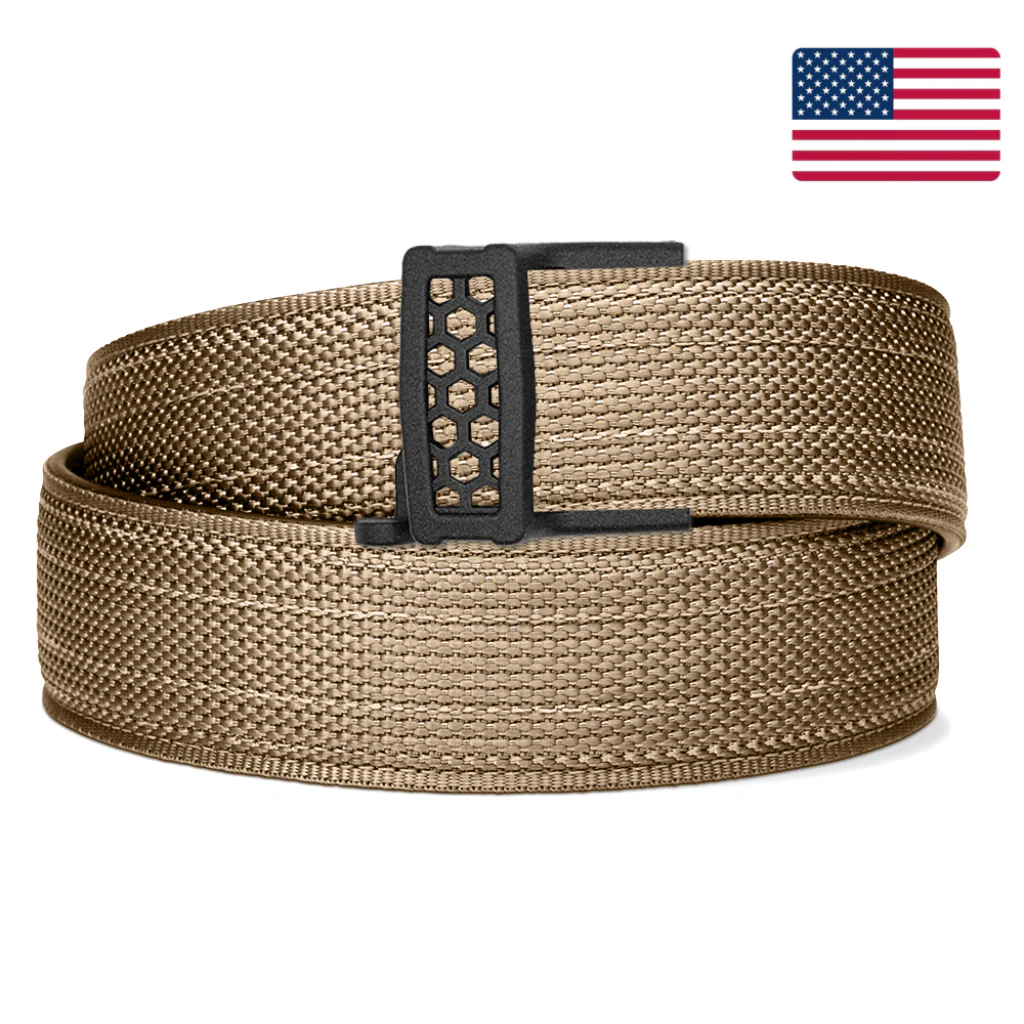 X SERIES BUCKLE | USA TAN 499 TACTICAL NYLON GUN BELT 1.5" - Image 20