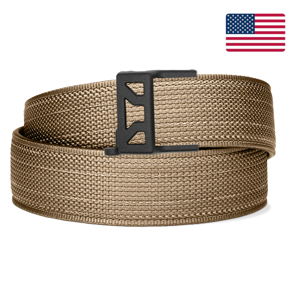 X SERIES BUCKLE | USA TAN 499 TACTICAL NYLON GUN BELT 1.5" - Image 21